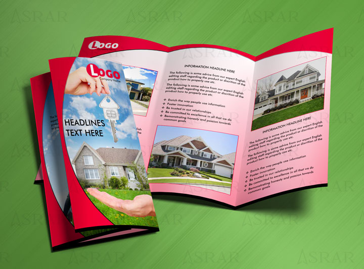 Commercial Real Estate Brochure Template